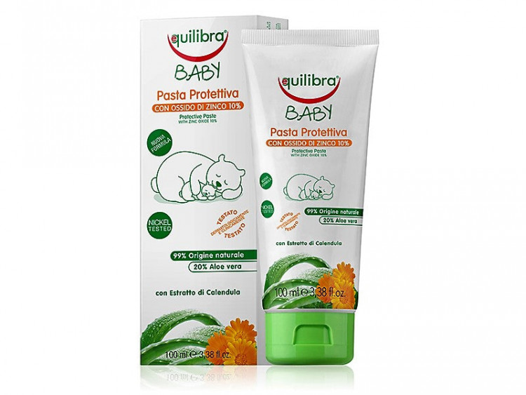 Equilibra Baby Crema sub scutec cu zinc 100 ml - poza produsului