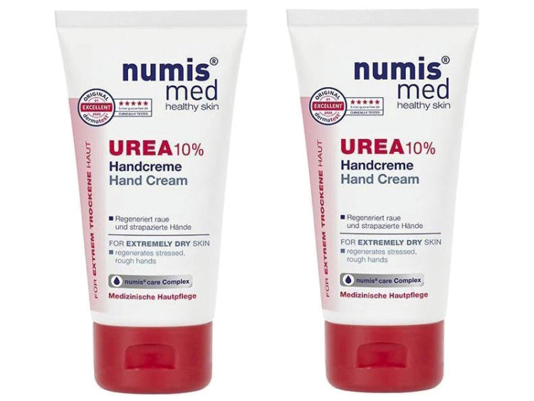 Numismed Balsam reparator pentru miini cu uree 10% 75ml 1+1 Cadou - poza produsului