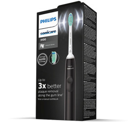 Philips Sonicare Seria 3100 Periuta de dinti sonica electrica Black HX3671/14