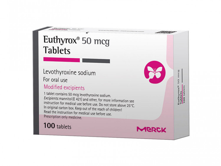 Euthyrox 50mcg comp. - poza produsului