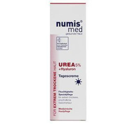 Numismed Crema p/u fata de zi cu acid hialuronic si  Uree 5% 50ml