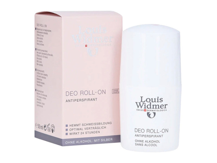 Louis Widmer Deo Roll-on antiperspirant 0% parfum 50ml - poza produsului