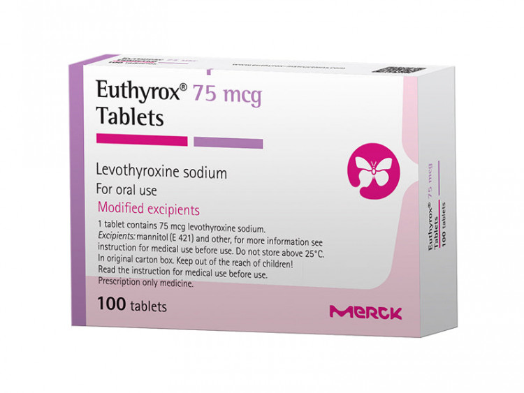 Euthyrox 75mcg comp. - poza produsului