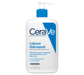 CeraVe Lotiune hidratanta pentru fata si corp piele uscata si foarte uscata 473ml