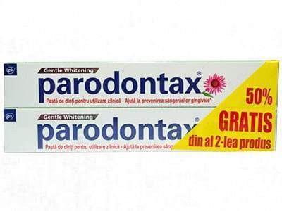 Parodontax Pasta d. Gentle White 75ml duo pack - poza produsului