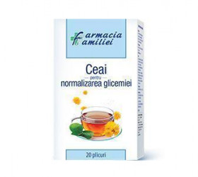 Farmacia Familiei Ceai Normalizarea glicemiei