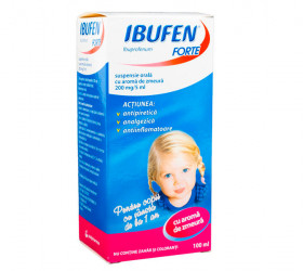 Ibufen Forte 200mg/5ml susp.orala Zmeura 100ml