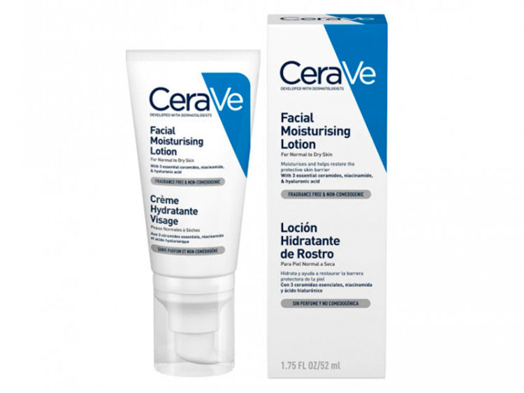 CeraVe Crema hidratanta de fata, ten normal-uscat 52ml - poza produsului