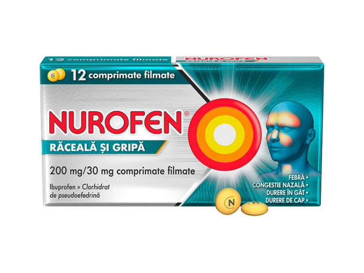 Nurofen raceala si gripa comp.film. - poza produsului