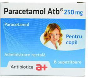 Paracetamol 250mg sup.