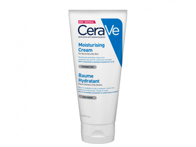 CeraVe Crema hidratanta pentru fata si corp piele uscata si foarte uscata 177gr - poza produsului