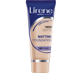 Lirene Nature Matte fon de ten caramel 30ml E06014