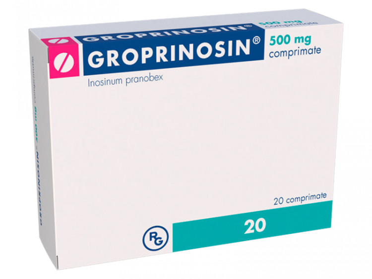 Groprinosin 500mg comp. - poza produsului