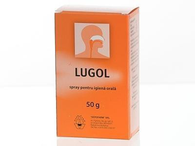 Lugol 1% spray bucofaring. 50g - poza produsului