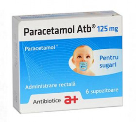 Paracetamol 125mg sup.