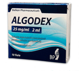 Algodex 25mg/ml sol.inj./conc.perf. 2ml