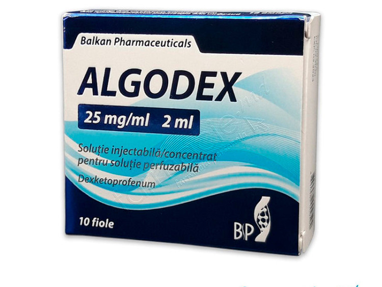 Algodex 25mg/ml sol.inj./conc.perf. 2ml - poza produsului