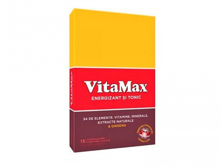 Vitamax caps. - poza produsului