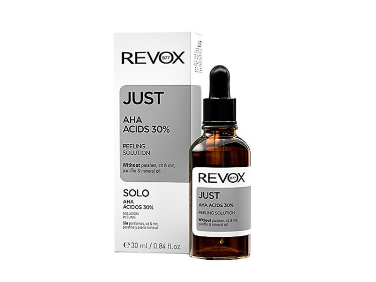 REVOX Just Aha Acids 30% Solutie de peeling pu fata 30ml - poza produsului