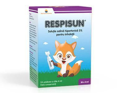 Respisun solutie hipertonica 3% 4ml - poza produsului