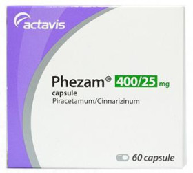 Phezam 400mg+25mg caps.