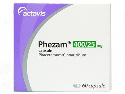 Phezam 400mg+25mg caps. - poza produsului
