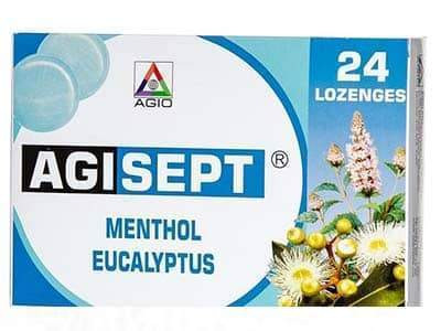 Agisept pastile Menta Eucalipt - poza produsului