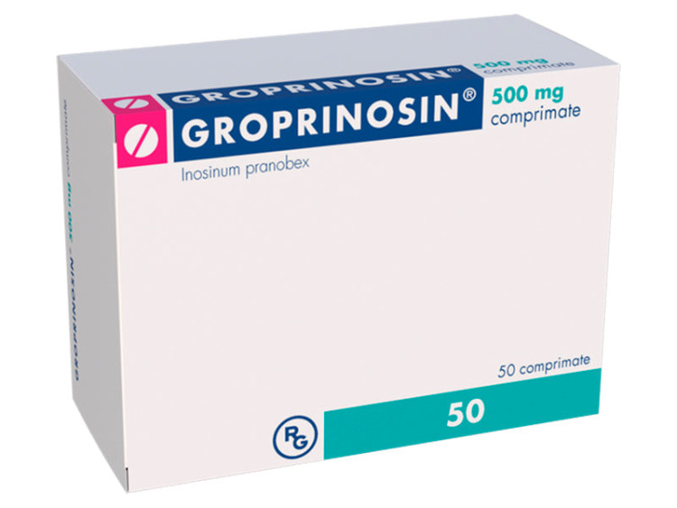 Groprinosin 500mg comp. - poza produsului