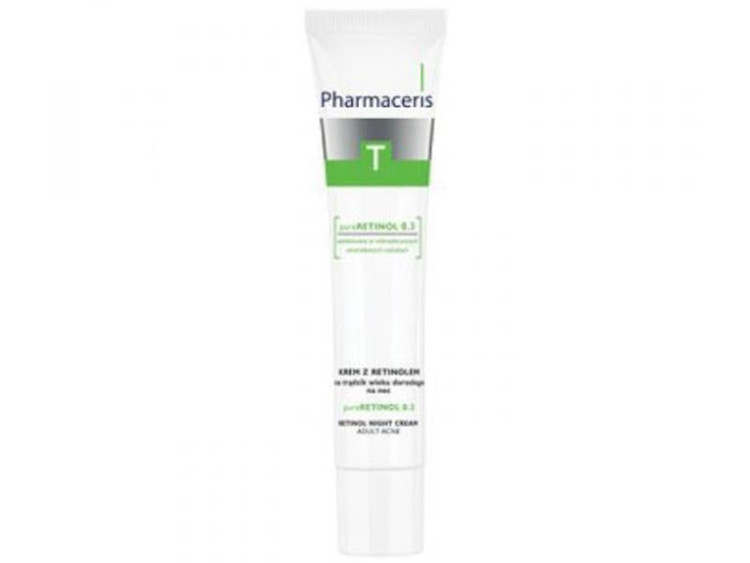 Pharmaceris T Crema cu retinol 0,3 pu acnee pe timp de noapte 40ml E14007 - poza produsului