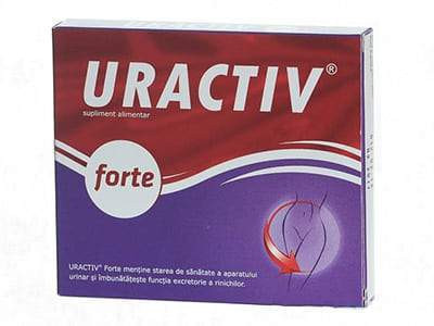 Uractiv Forte caps. - poza produsului