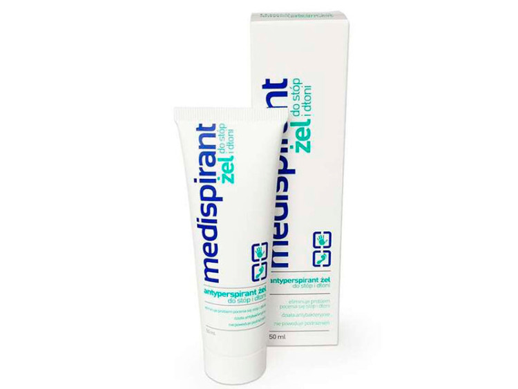 Medispirant Gel antiperspirant pu maini si picioare 50ml - poza produsului