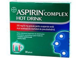 Aspirin Complex Hot Drink gran./susp. orala.