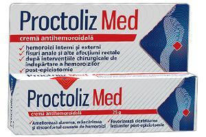 Proctoliz Med crema antihemoroidala 25g - poza produsului