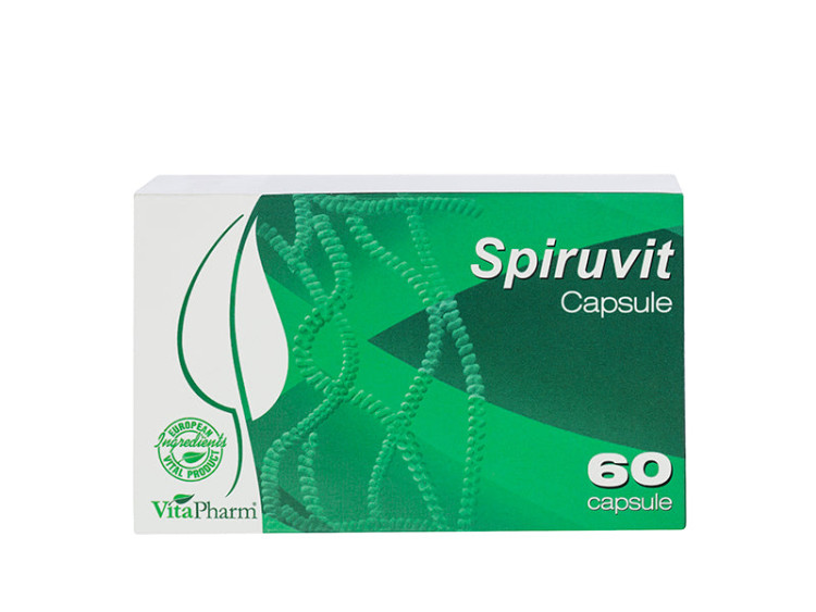 Spiruvit 400mg caps. (Spirulina) - poza produsului