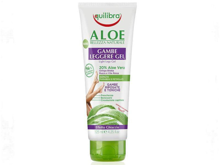 Equilibra Aloe Gel revigorant picioare 125ml - poza produsului